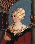 Portrait of the Artist's Wife HOLBEIN, Hans the Younger
